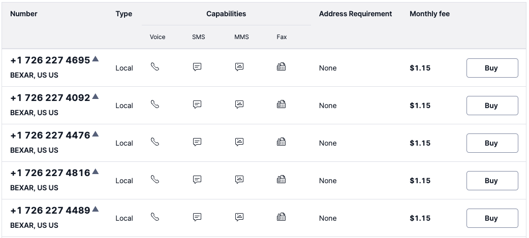 How much does a phone number cost? - Twilio Help Center