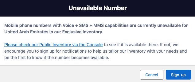 Twilio phone number availability and their capabilities - Twilio 