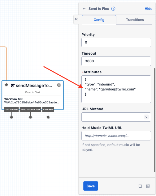 SendMessageToFlex - Task Attributes.png